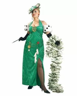 Plus Size Lady Luck Costume For Adult