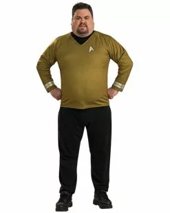Mens Plus Size Star Trek Deluxe Shirt Costume