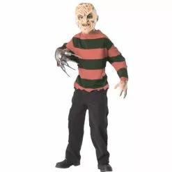 A Nightmare On Elm Street Freddy Krueger Sweater & Mask Child Co