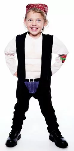 Lil Big Biker Toddler Costume 3T-4T