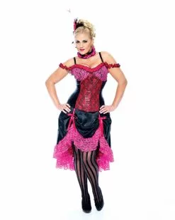 Sexy Madame Can Can Dancer Plus Size Costume
