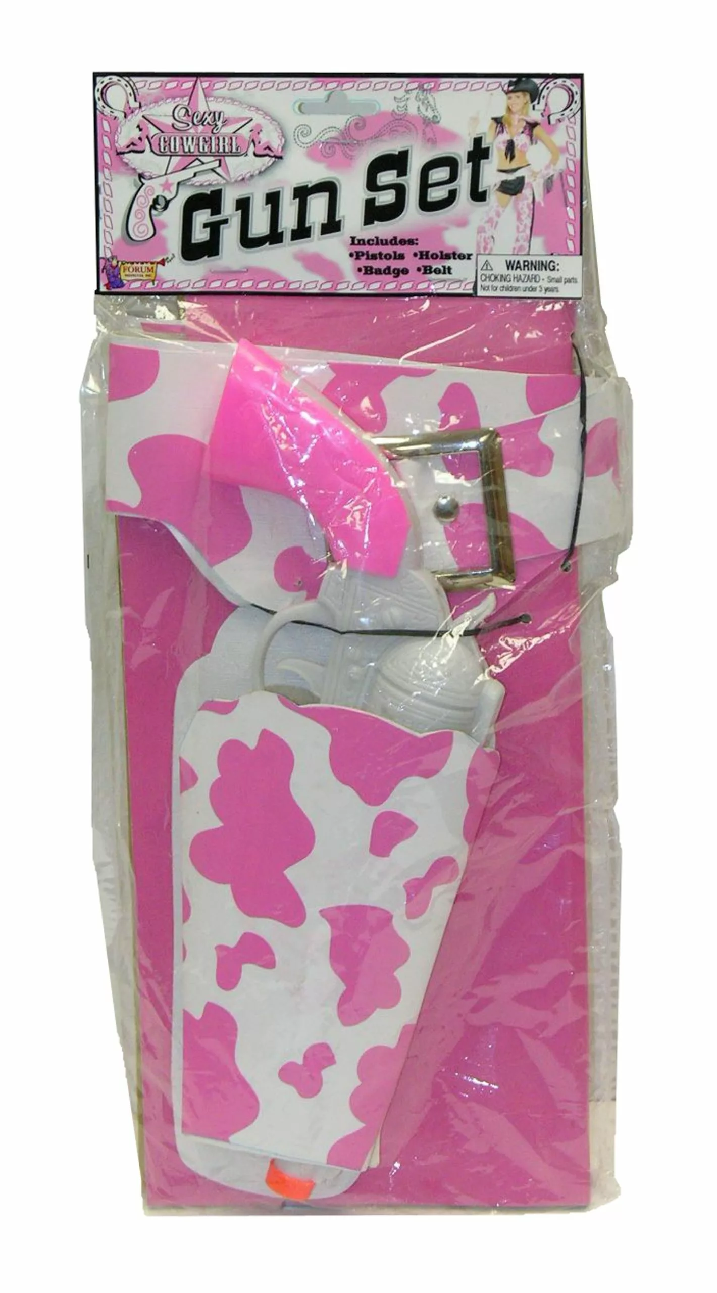 Pink Guns & Holster Set
