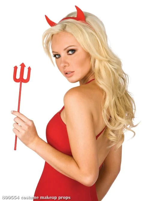 Devil Horns And Pitchfork Set
