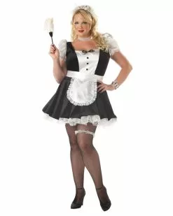 Womens Fiona The French Maid Plus Costume