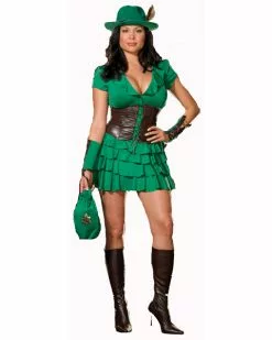 Plus Size Robyn Da Hood Costume For Adult