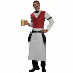 Western Saloon Bartender Adult Costume