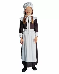 Pilgrim Girl Costume For Child
