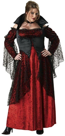 Vampiress Plus Size Costume For Women