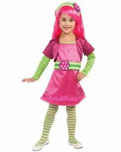 Toddler Deluxe Raspberry Tart Costume For Girls