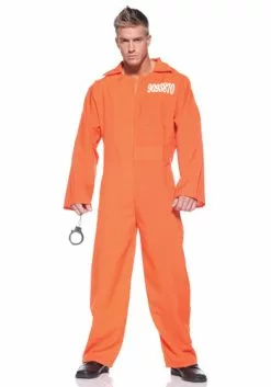 Plus Size Prison Jumpsuit